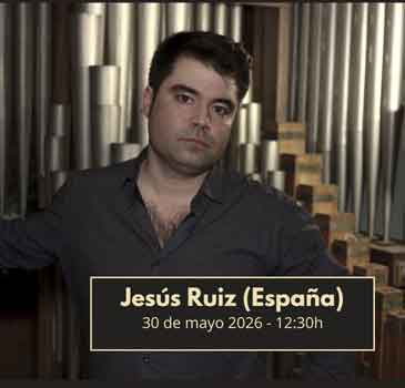 Jesús Ruiz firma el III concierto del I Ciclo Internacional de Órgano en Medinaceli